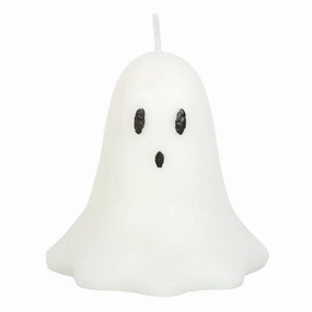 10cm Unscented Ghost Candle