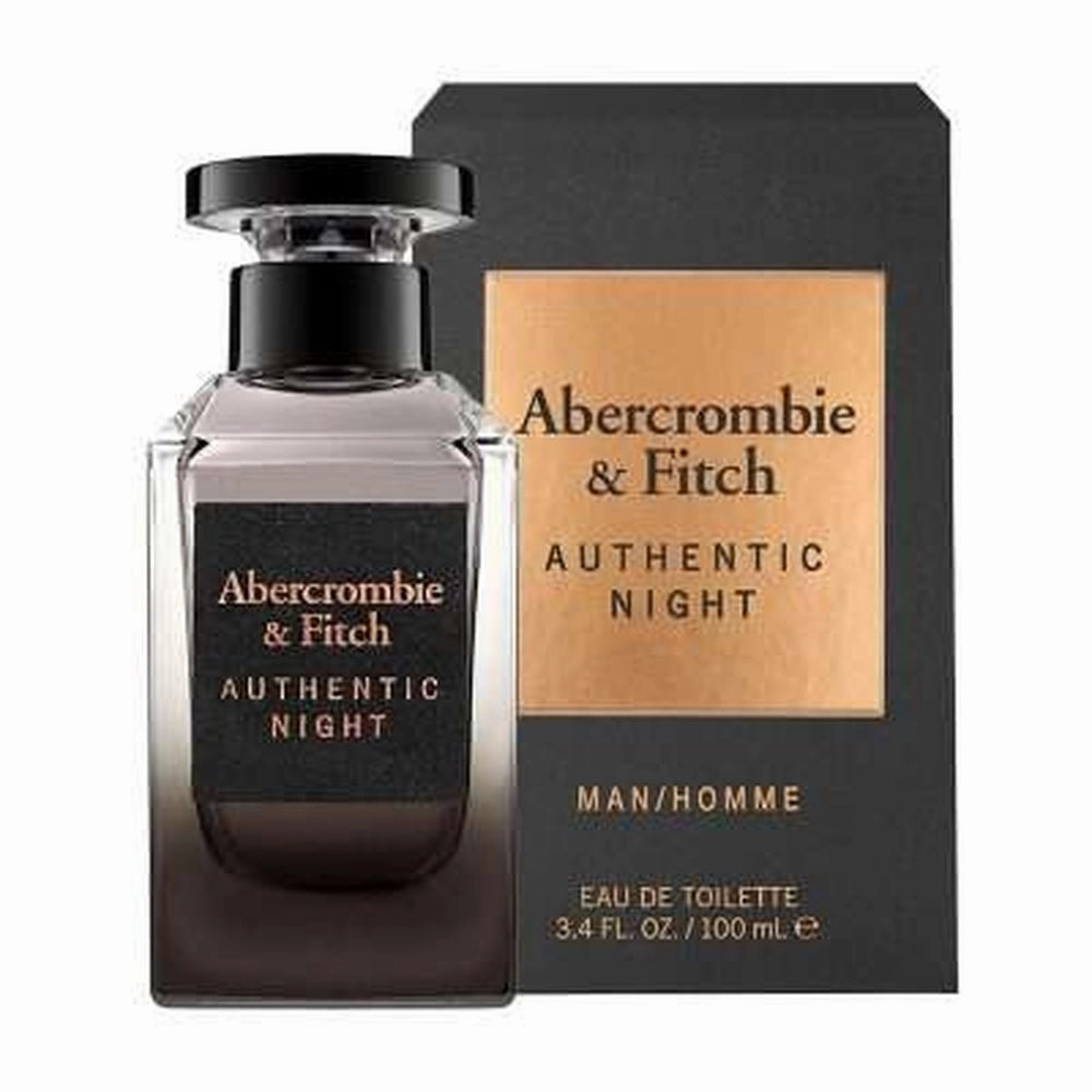 Abercrombie & Fitch Authentic Night Edt For Men 100ml