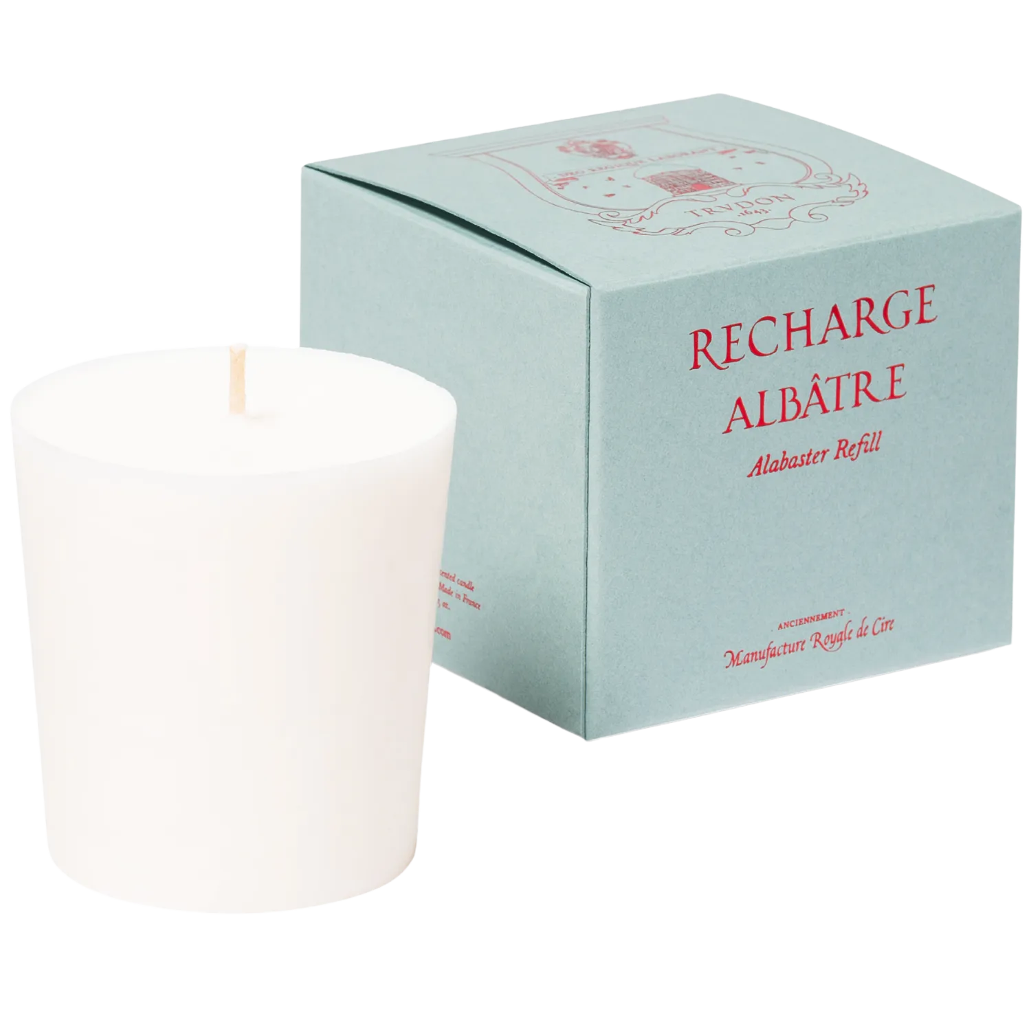 Alabaster Vesta Candle Refill