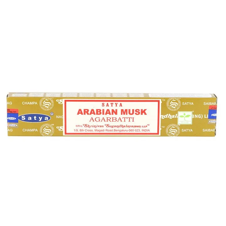 Arabian Musk Incense Sticks by Satya