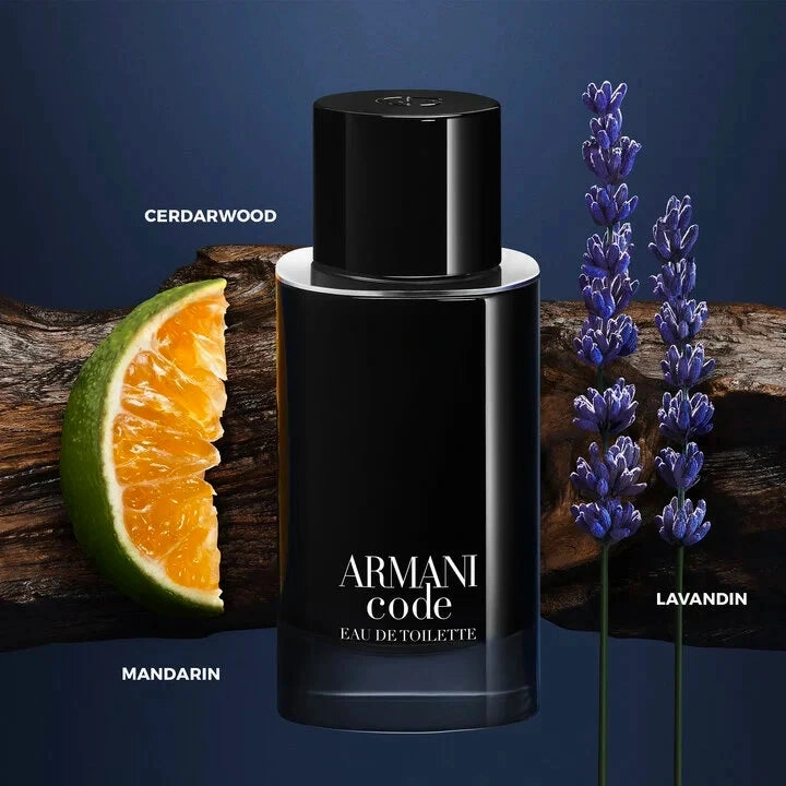 Armani Code 2.5 oz Parfum for men