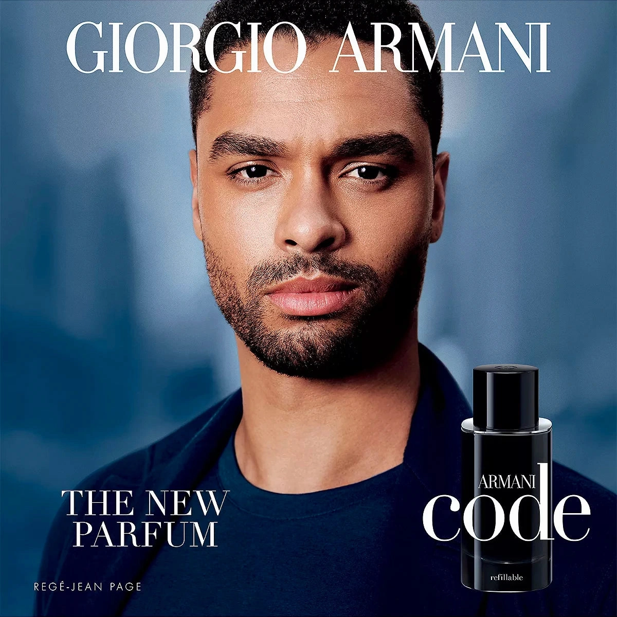 Armani Code 4.2 oz Refillable Parfum for men