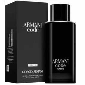 Armani Code 4.2 oz Refillable Parfum for men