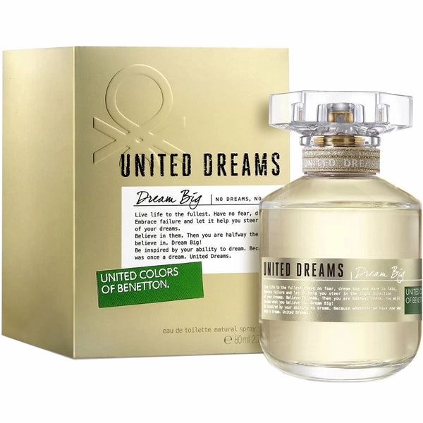Benetton Dream Big 2.7 oz EDT for women