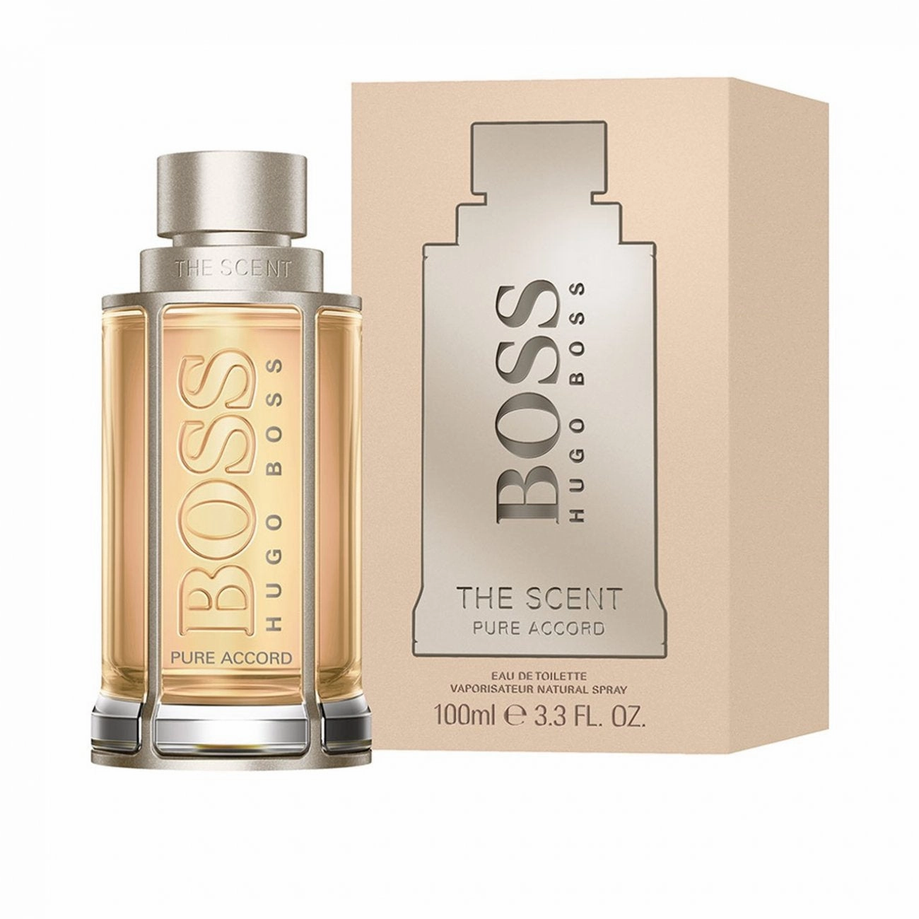 Boss The Scent Pure Accord 3.4 oz EDT for men