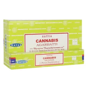 Cannabis Incense Sticks by Satya