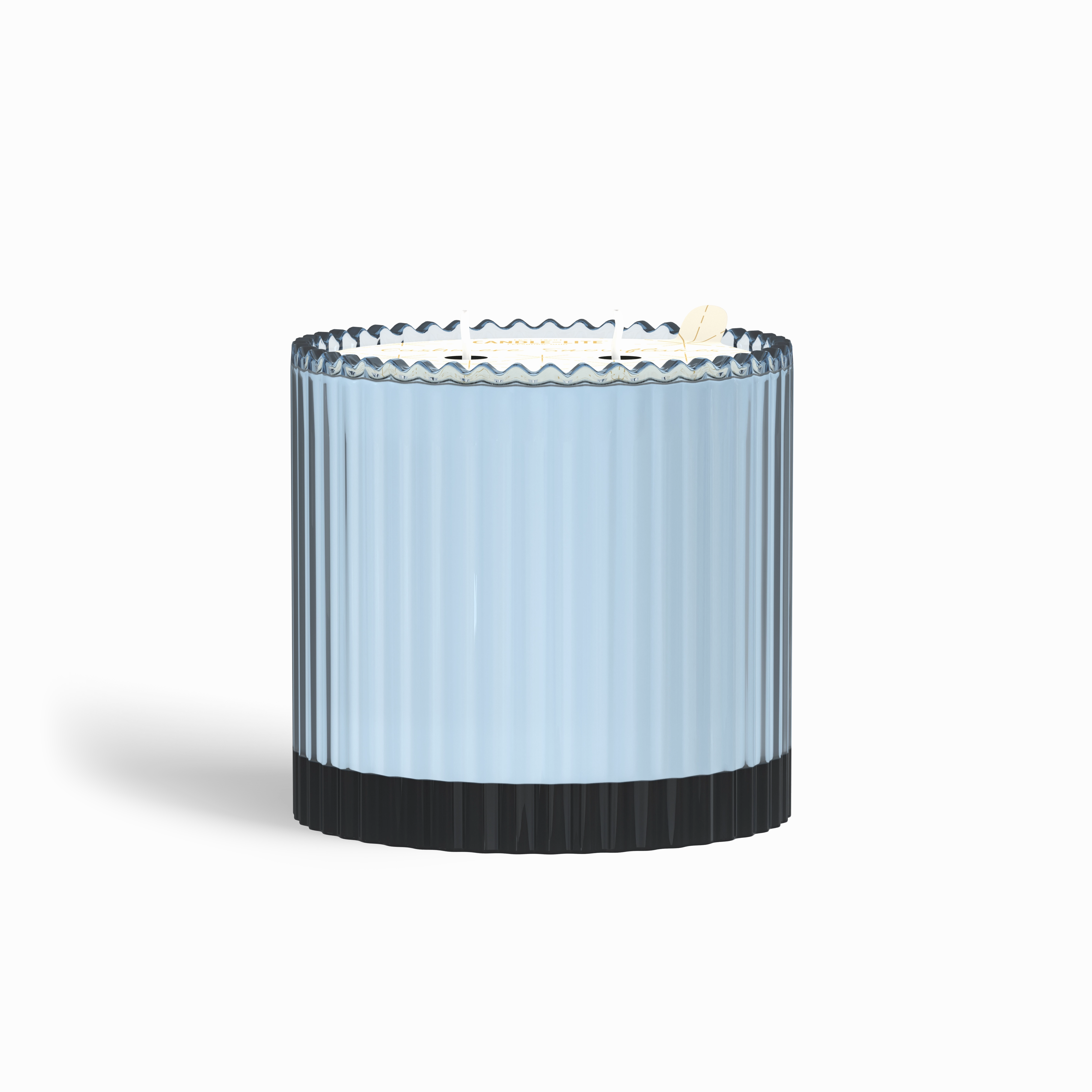 Cashmere Snowflake 12oz Geo Jar Candle
