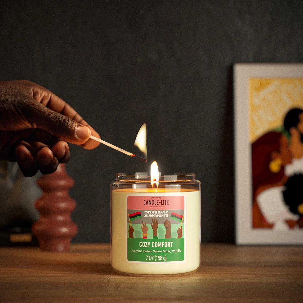 Celebrate Juneteenth! 7oz Jar Candle