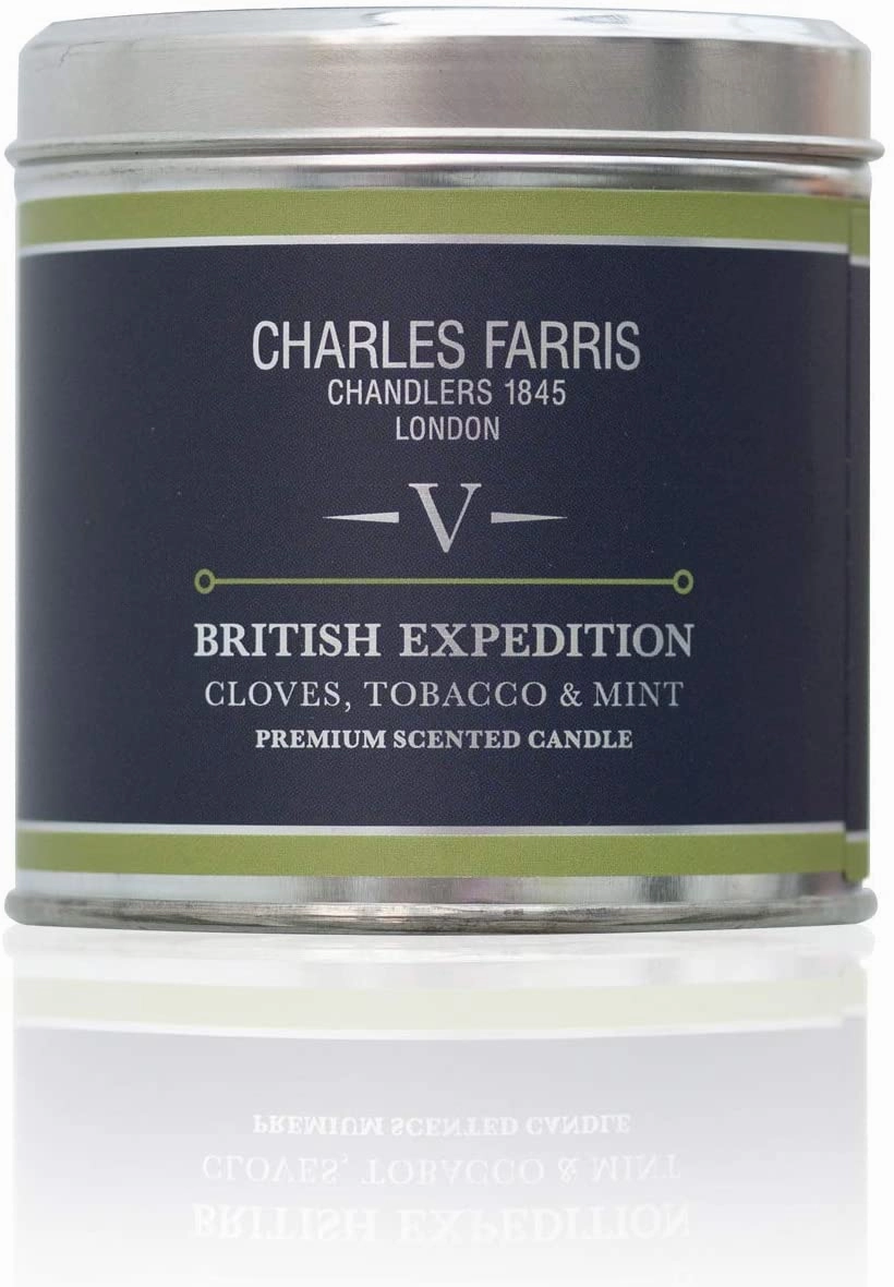 Charles Farris Home scents Candle-Tin-British Expedition