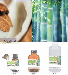 Coconut Bamboo Fragrance Oil    (EO Infused)