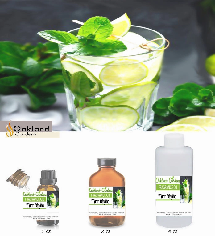 Cuban Style Mint Mojito (Cool & Refreshing, EOs infused)  Fragrance Oil