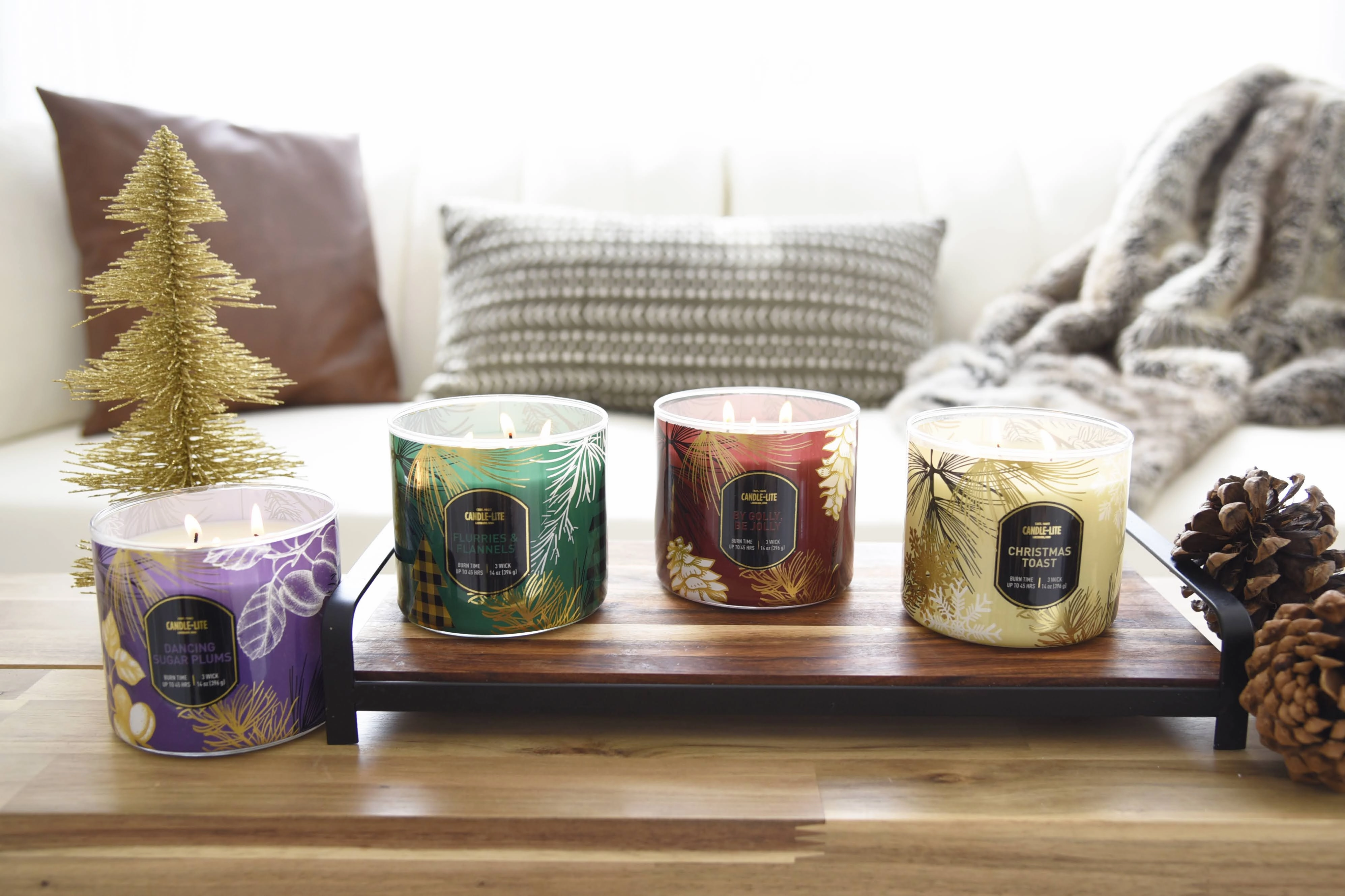 Dancing Sugar Plums 3-wick 14oz Jar Candle
