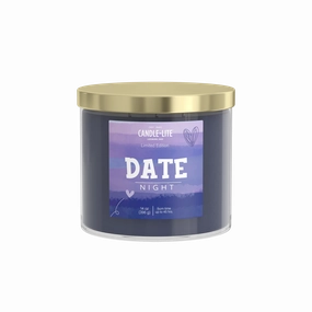 Date Night 3-wick 14oz Jar Candle
