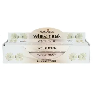 Elements White Musk Incense Sticks