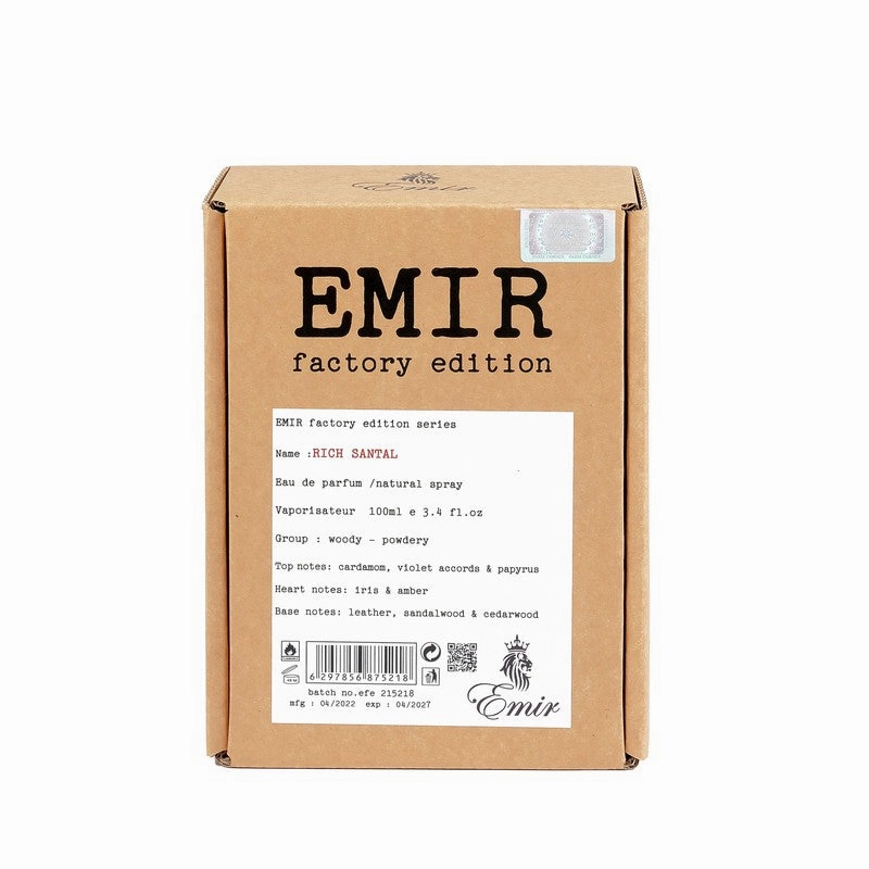 Emir Rich Santal parfumuotas vanduo unisex 100ml