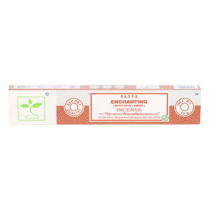 Enchanting Earth Incense by Satya