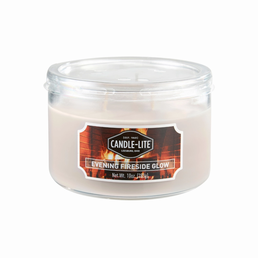Evening Fireside Glow 3-wick 10oz Jar Candle