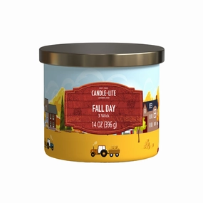 Fall Day 3-wick 14oz Jar Candle