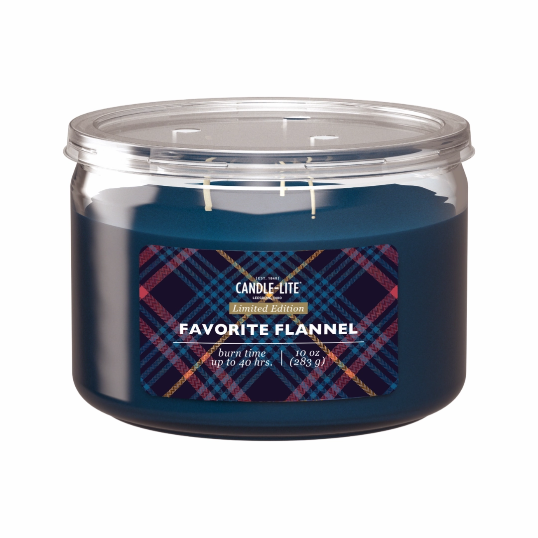Favorite Flannel 3-wick 10oz Jar Candle
