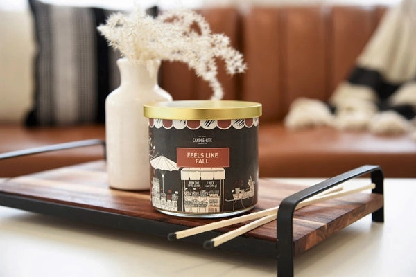 Feels Like Fall 3-wick 14oz Jar Candle