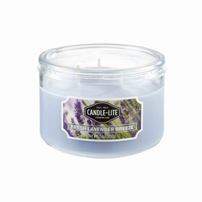Fresh Lavender Breeze 3-wick 10oz Jar Candle
