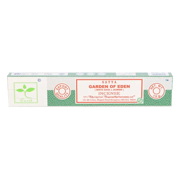Garden of Eden Earth Incense by Satya