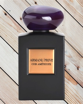 Giorgio Armani 'Prive' CUIR AM??THYSTE