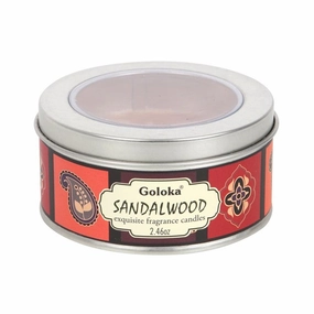 Goloka Sandalwood Soya Wax Candle