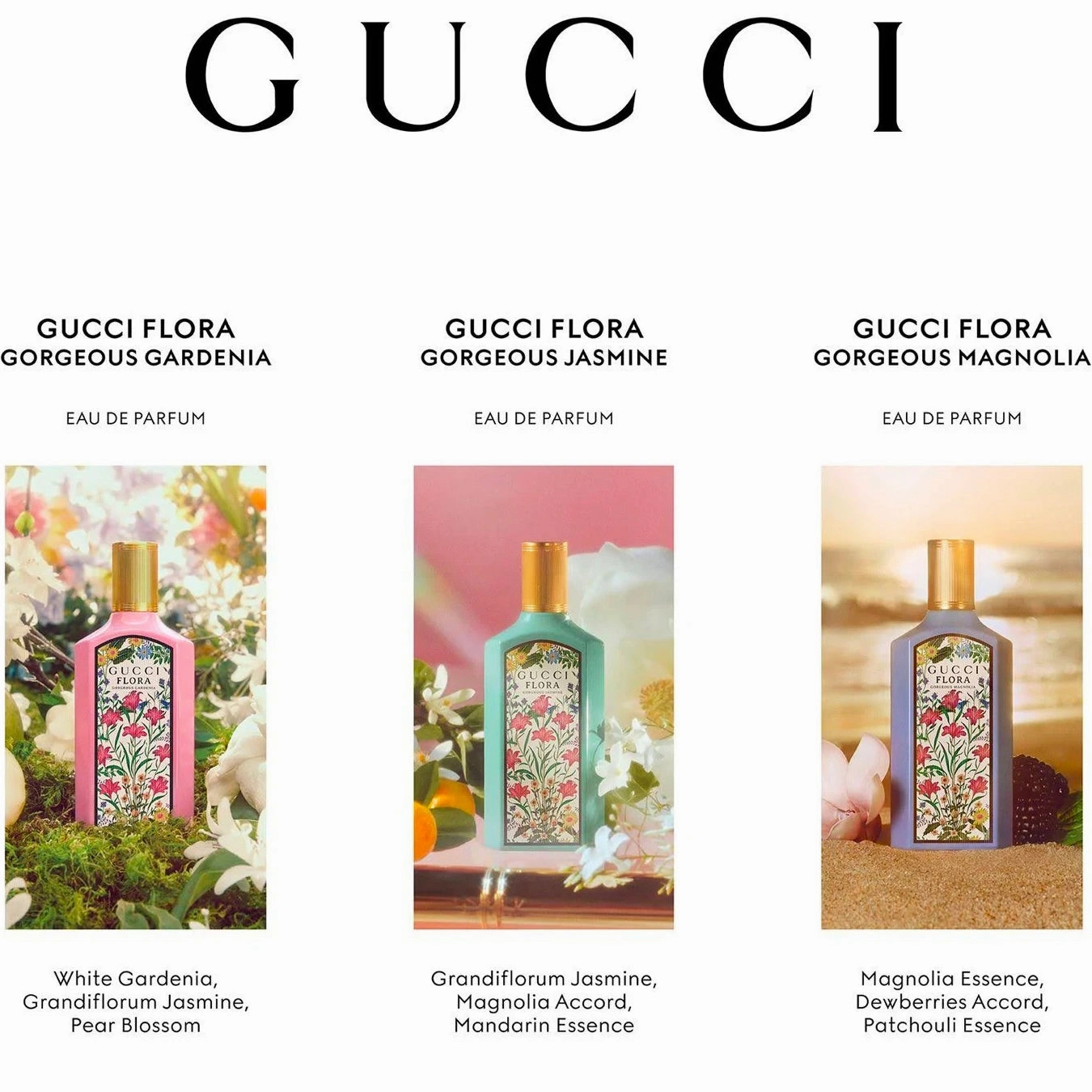 Gucci Flora Gorgeous Magnolia 3.3 oz EDP for women