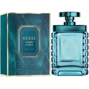 Guess Uomo Acqua 3.4 oz EDT for men