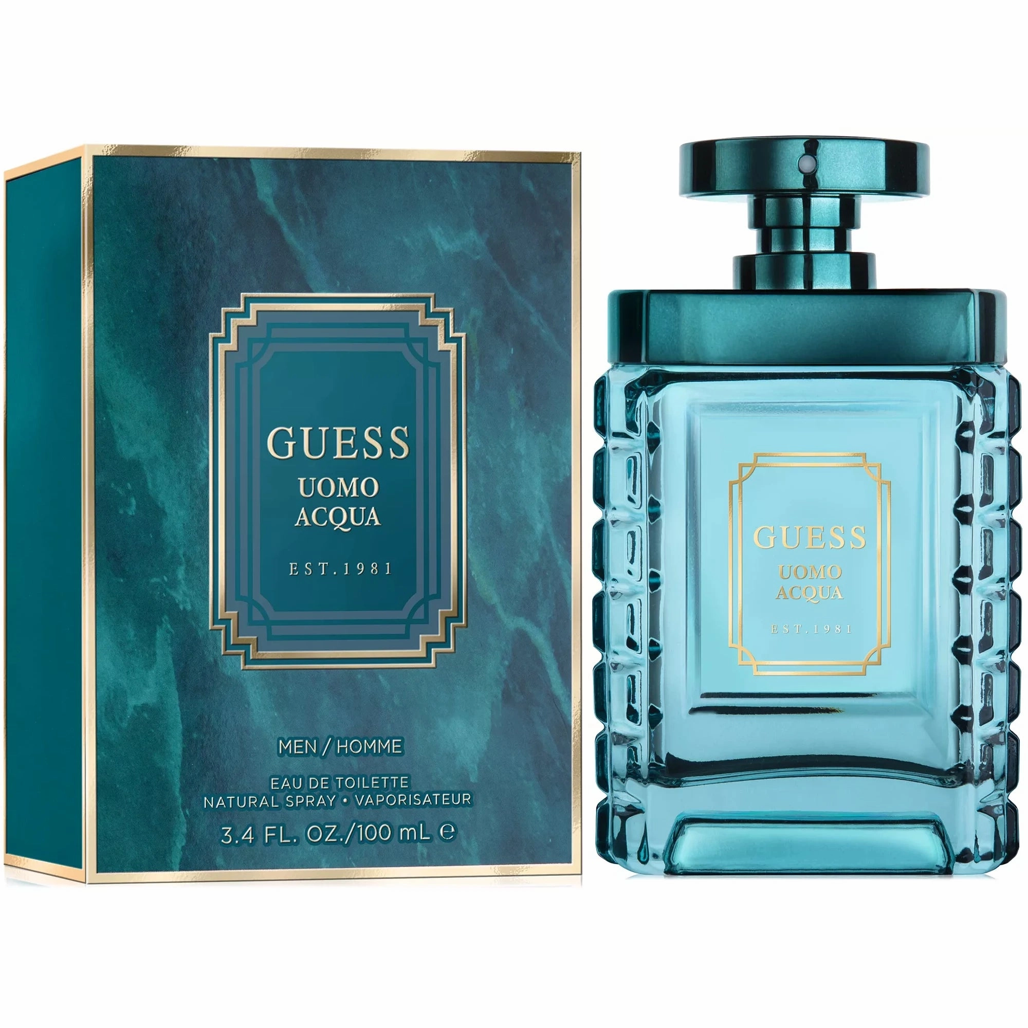 Guess Uomo Acqua 3.4 oz EDT for men