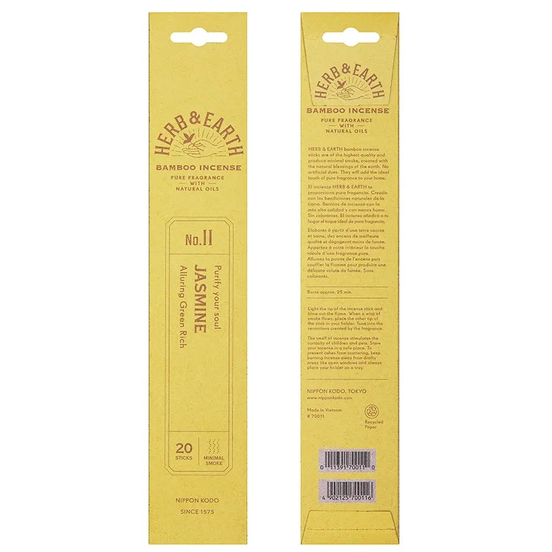 H&E - Jasmine - Bamboo Incense 20 sticks