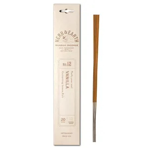 H&E - Vanilla - Bamboo Incense 20 sticks