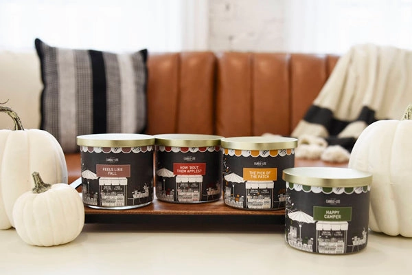 Happy Camper 3-wick 14oz Jar Candle