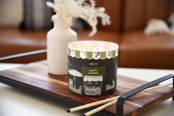 Happy Camper 3-wick 14oz Jar Candle