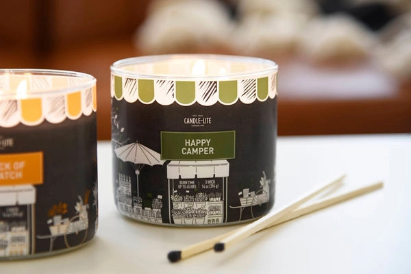 Happy Camper 3-wick 14oz Jar Candle