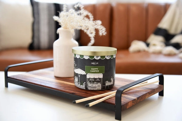 Happy Camper 3-wick 14oz Jar Candle