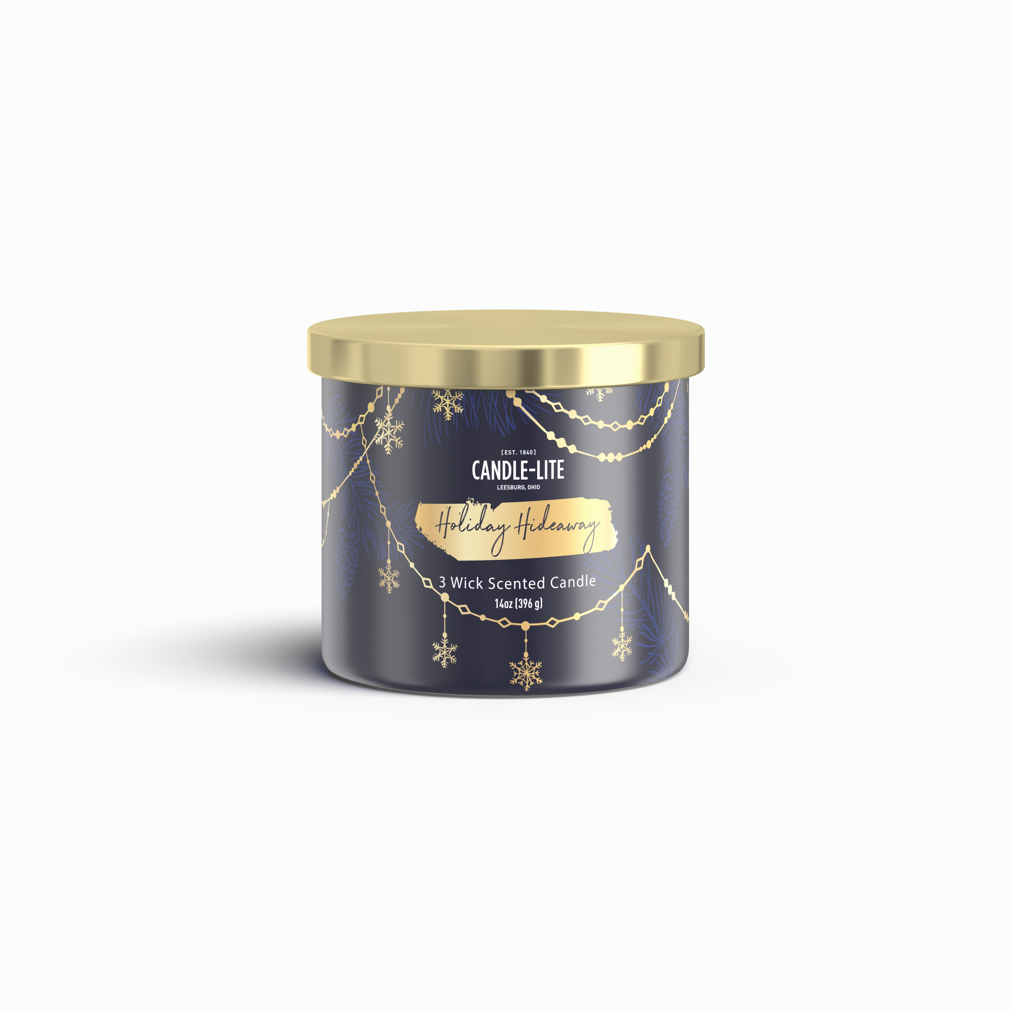 Holiday Hideaway 14oz Jar Candle