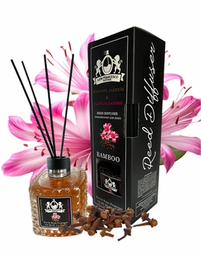 Home fragrance Reed Diffuser Clove Oleander by Lion Francesco 150ml