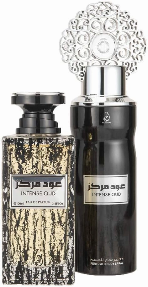 Intense Oud by Arabiyat Prestige Unisex Eau De Parfum Gift Set