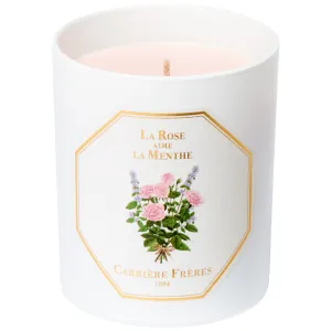 La Rose aime La Menthe Candle