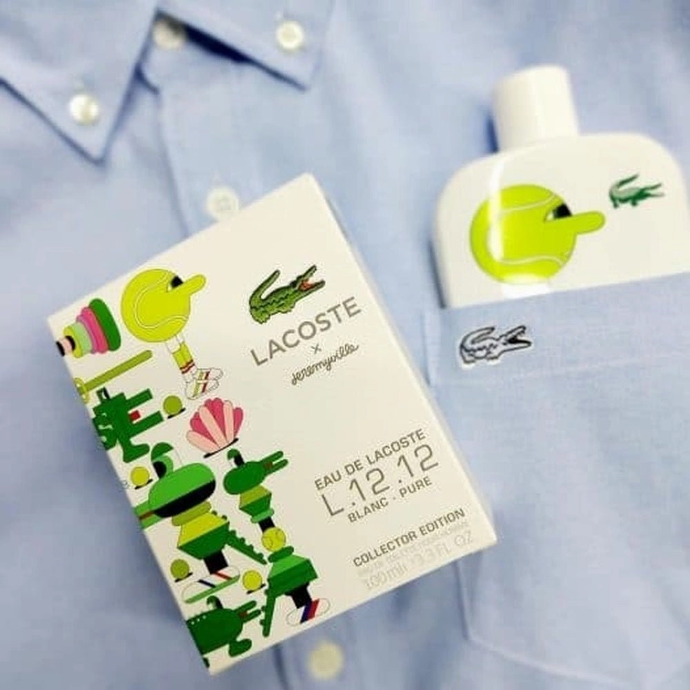 Lacoste Eau De Blanc Pure X Jeremyville Edi For Men Eau de Toilette