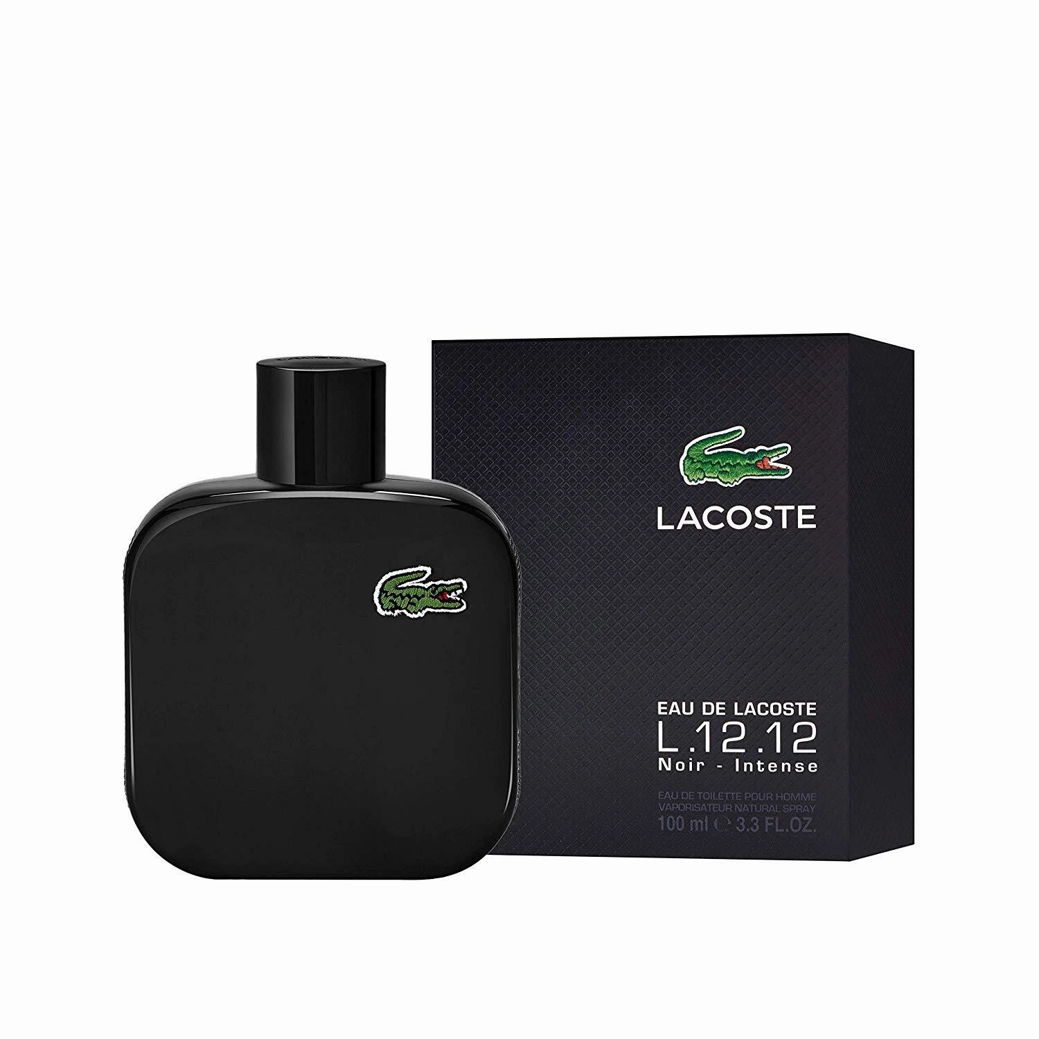 Lacoste L.12.12 Noir Intense 3.4 oz EDT for men