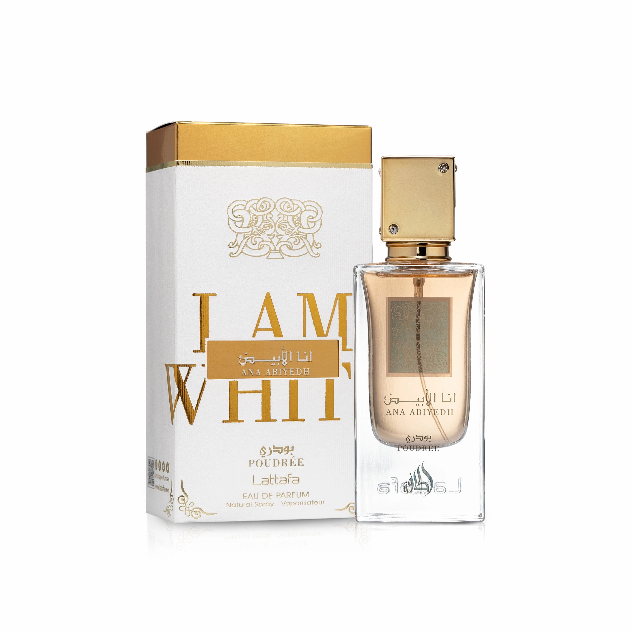 Lattafa Ana Abiyedh Poudree Eau De Parfum Unisex 60ML