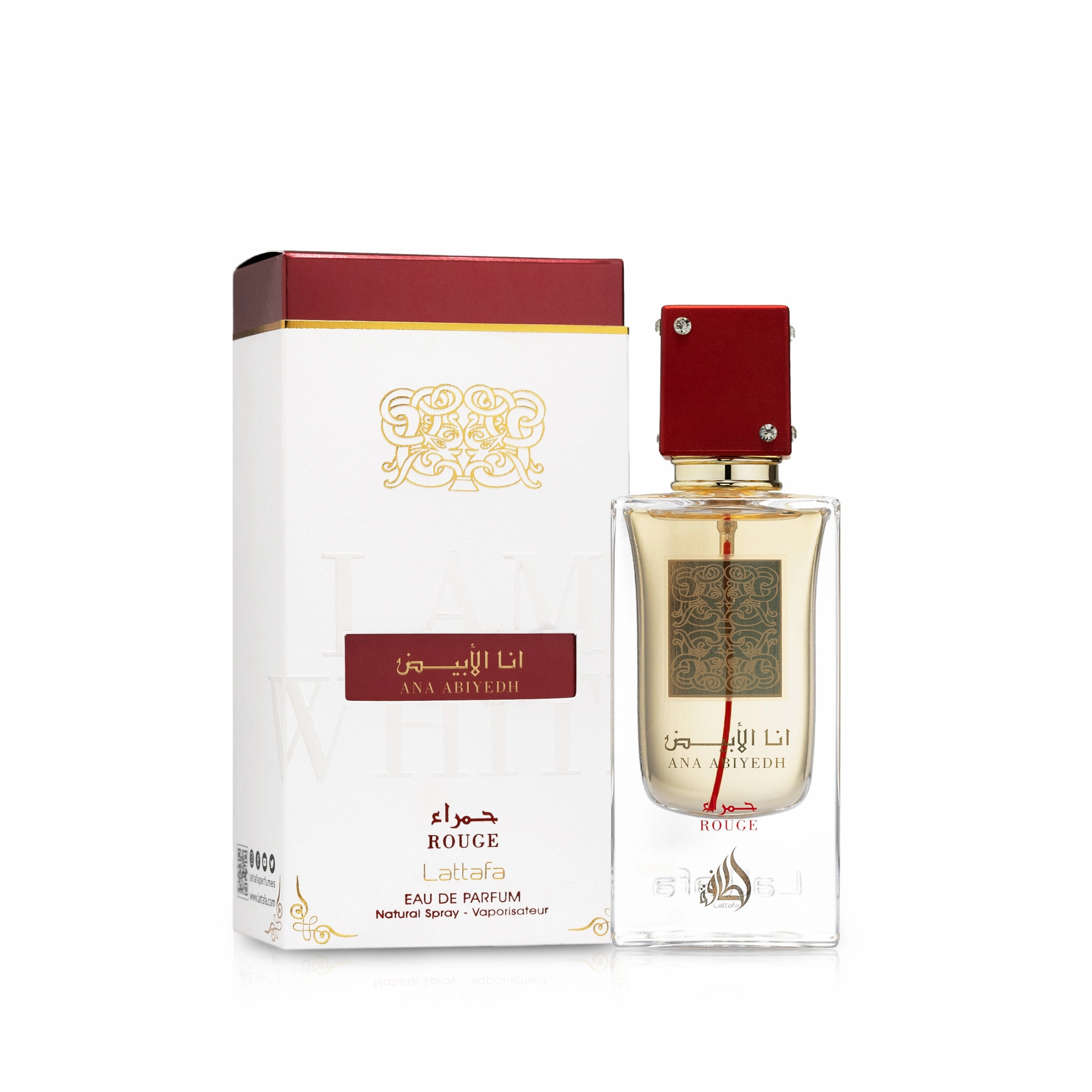 Lattafa Ana Abiyedh Rouge Eau De Parfum Unisex 60ML