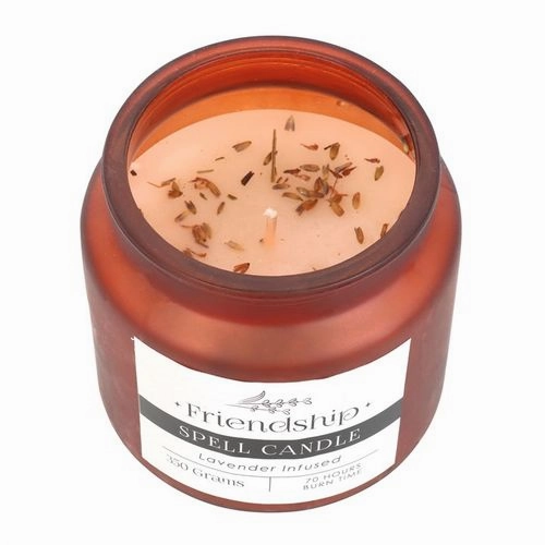 Lavender Infused Friendship Spell Candle