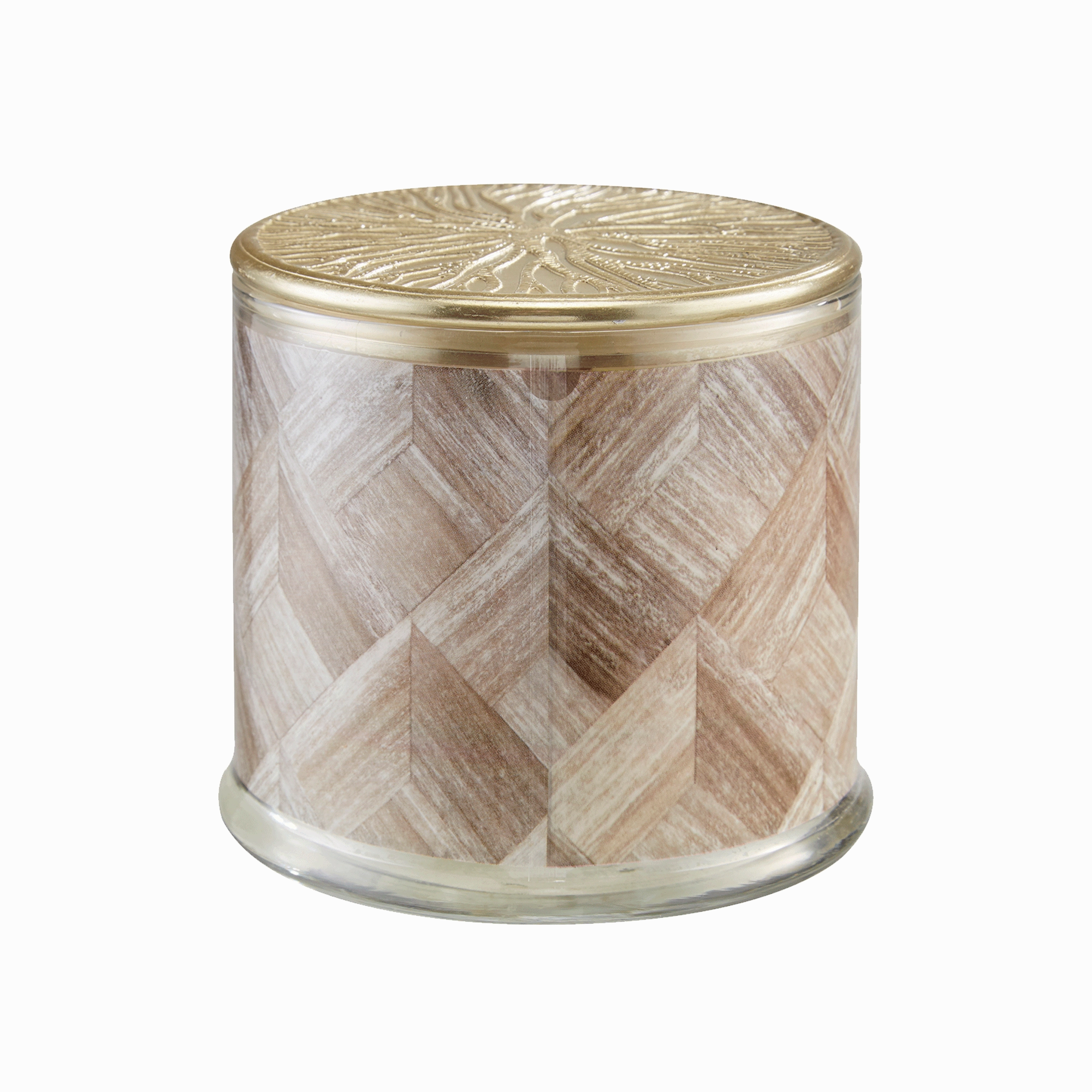 Leather Jacaranda Wooden-Wick 14oz Jar Candle