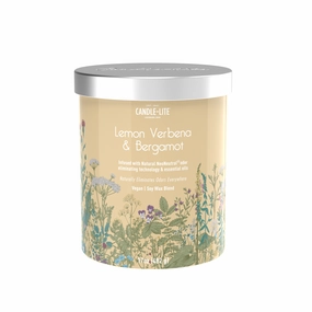 Lemon Verbena & Bergamot 2-wick 17oz Jar Candle