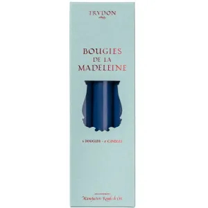 Madeleine Taper Candle Navy