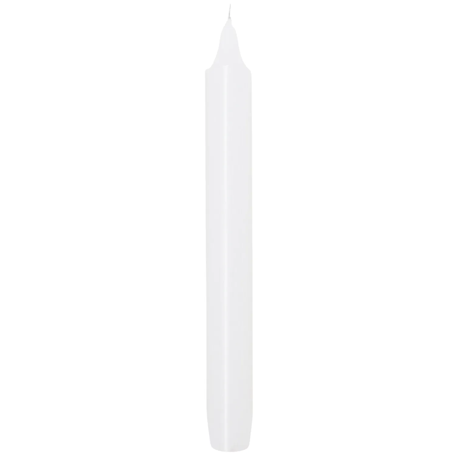 Madeleine Taper Candle White